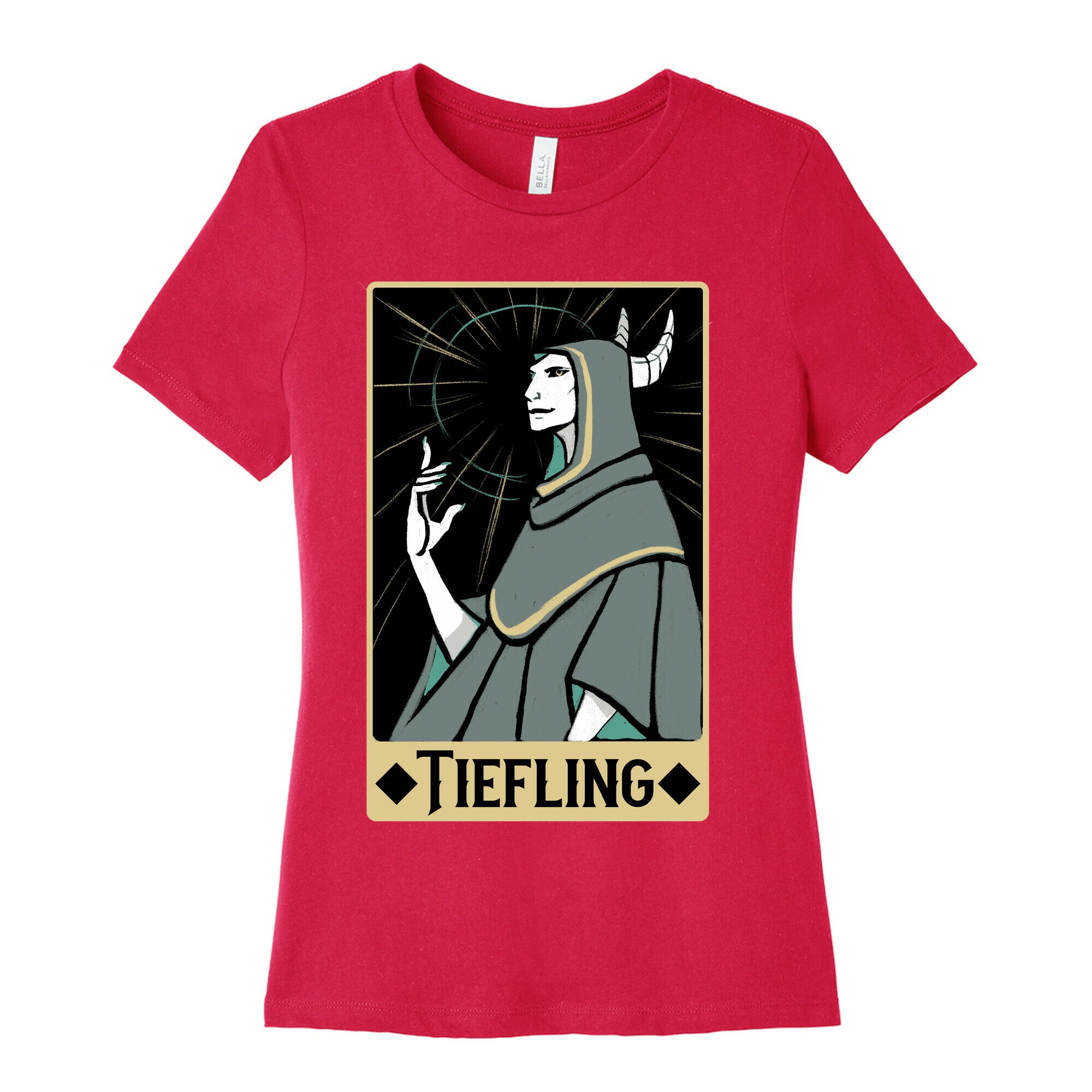 Tiefling - Dungeons and Dragons Women's Cotton Tee
